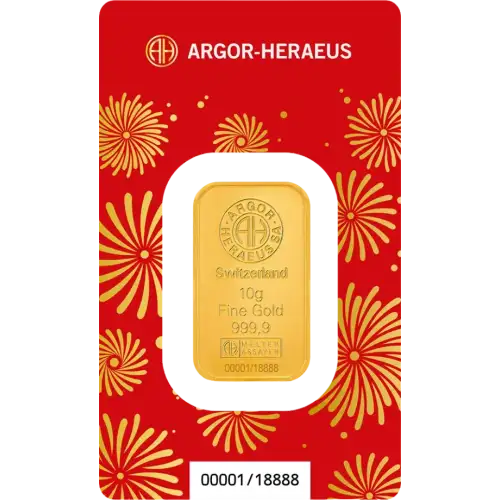 10g Heraeus Minted Gold Bar - Year of The Horse (3)