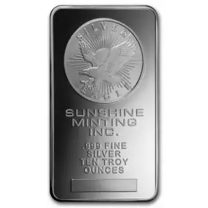 10oz Sunshine Mint Silver BAR