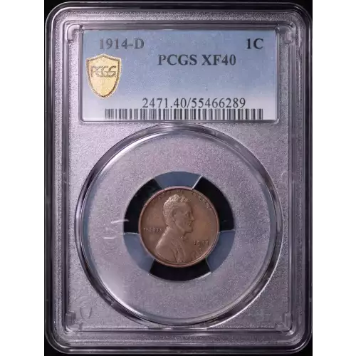 1914-D 1C, BN (4)