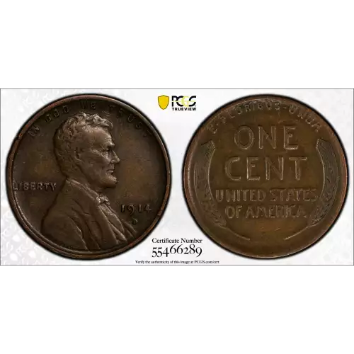 1914-D 1C, BN (2)