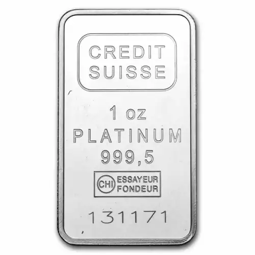 1oz Generic Platinum Bar