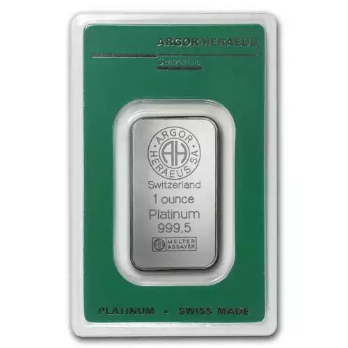 1oz Heraeus Platinum Bar (2)