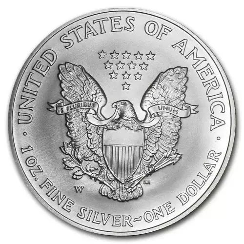 2007- 1 oz Burnished American Silver Eagle (w/Box & COA)  (3)