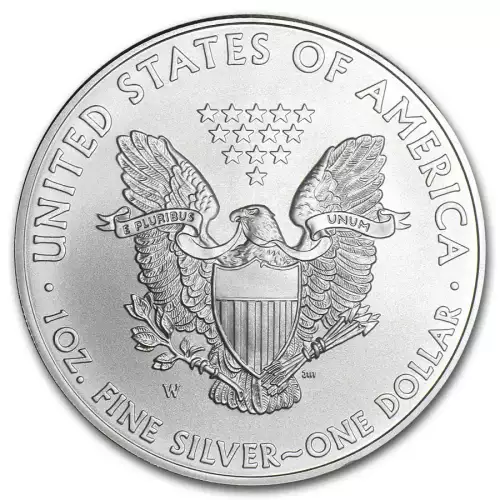 2008-W 1 oz Burnished American Silver Eagle (w/Box & COA)  (3)