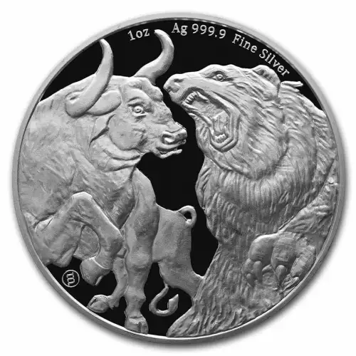 2022 Tokelau 1 oz Silver $5 Bull & Bear (2)