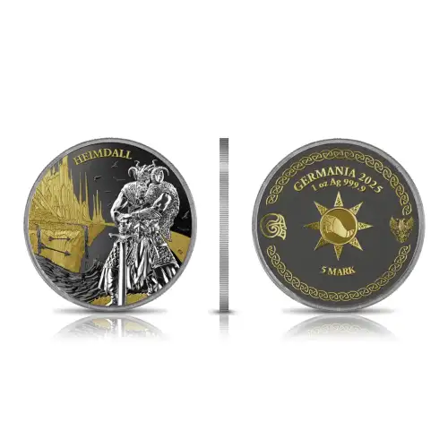 2025 1 oz X 2 Ragnarök: Loki & Heimdall Geminus Silver Coin (2)
