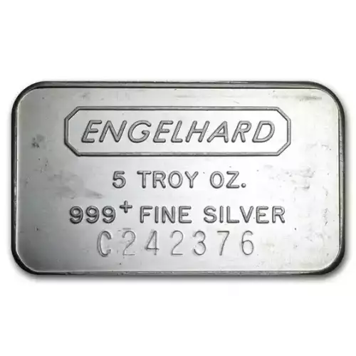 5oz Engelhard Silver Bar