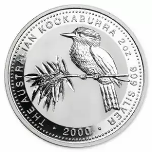 Any Year 2oz Australian Perth Mint Silver Kookaburra