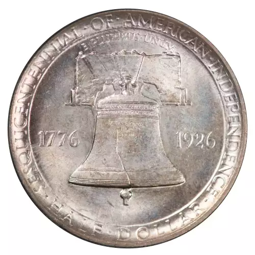 Classic Commemorative Silver--- Sesquicentennial of American Independence 1926 -Silver- 0.5 Dollar (4)