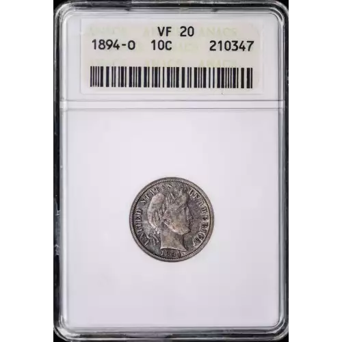 Dimes---Barber or Liberty Head 1892-1916 -Silver- 1 Dime