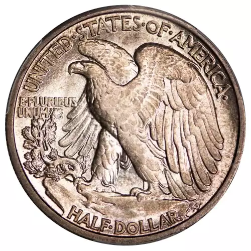 Half Dollars---Liberty Walking 1916-1947 -Silver- 0.5 Dollar (5)