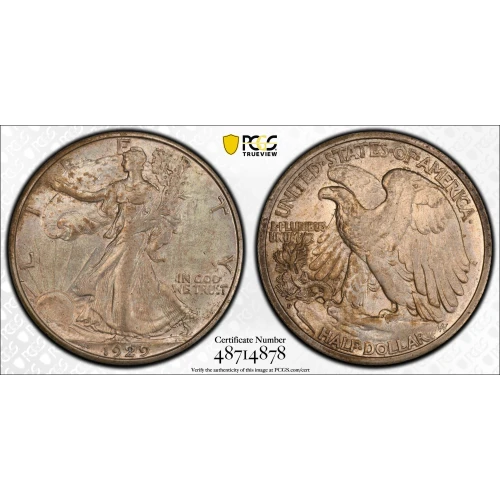 Half Dollars---Liberty Walking 1916-1947 -Silver- 0.5 Dollar (2)