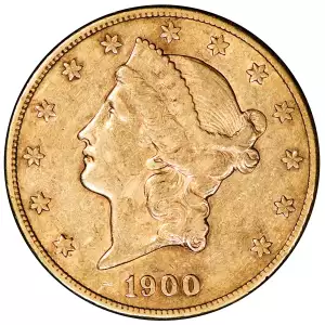 Liberty Head $20 (1849 - 1907) - XF (2)