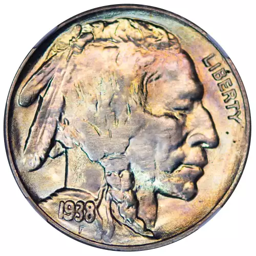 Nickel Five Cent Pieces-Indian Head or Buffalo (3)