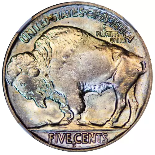 Nickel Five Cent Pieces-Indian Head or Buffalo (4)