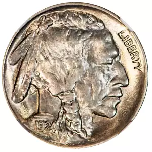 Nickel Five Cent Pieces-Indian Head or Buffalo (2)