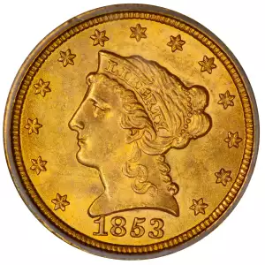 Quarter Eagles---Liberty Head 1840-1907 -Gold- 2.5 Dollar (4)