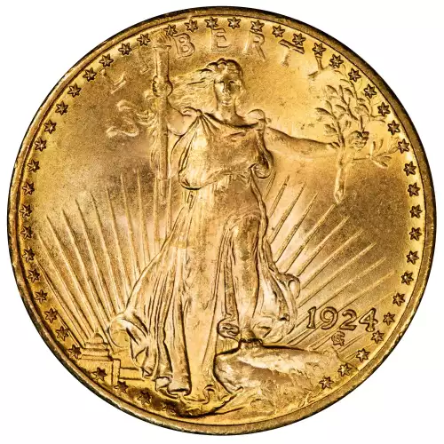 St. Gaudens $20 (1907 – 1933) - MS+ (2)