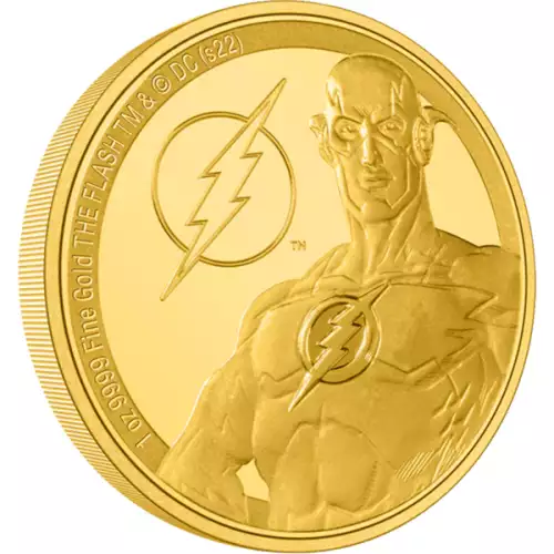 THE FLASH - 2022 1oz Gold Coin (2)