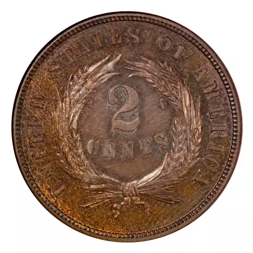 Two cent pieces-Two cent pieces 1864-73 -Copper (3)